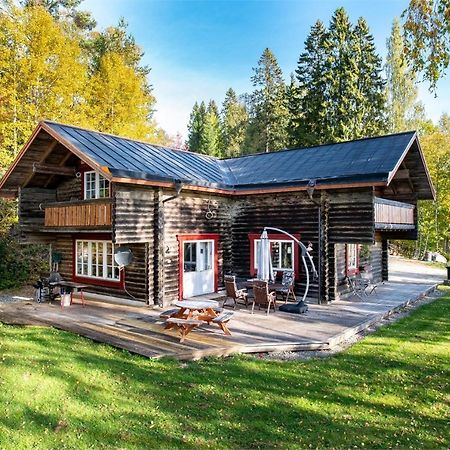 Apartament Luxurious Log House - Graensfors 354 Bergsjö Zewnętrze zdjęcie