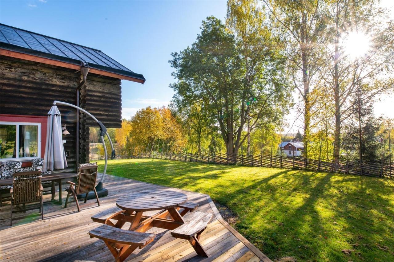 Apartament Luxurious Log House - Graensfors 354 Bergsjö Zewnętrze zdjęcie