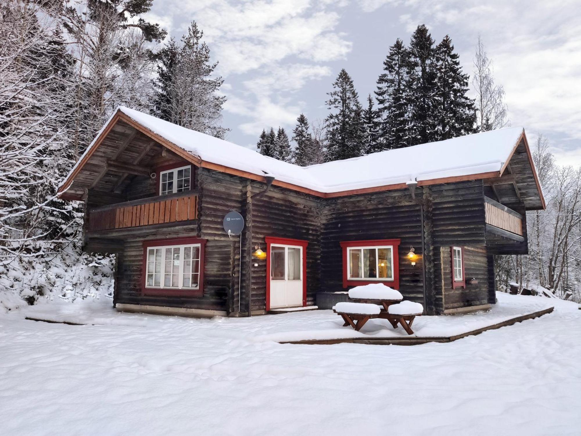 Apartament Luxurious Log House - Graensfors 354 Bergsjö Zewnętrze zdjęcie